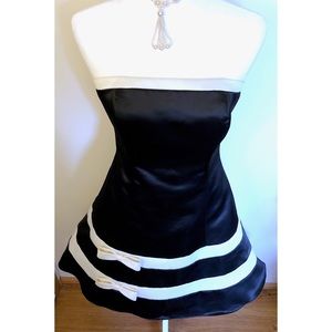 Y2K Gunne Sax satin cocktail dress